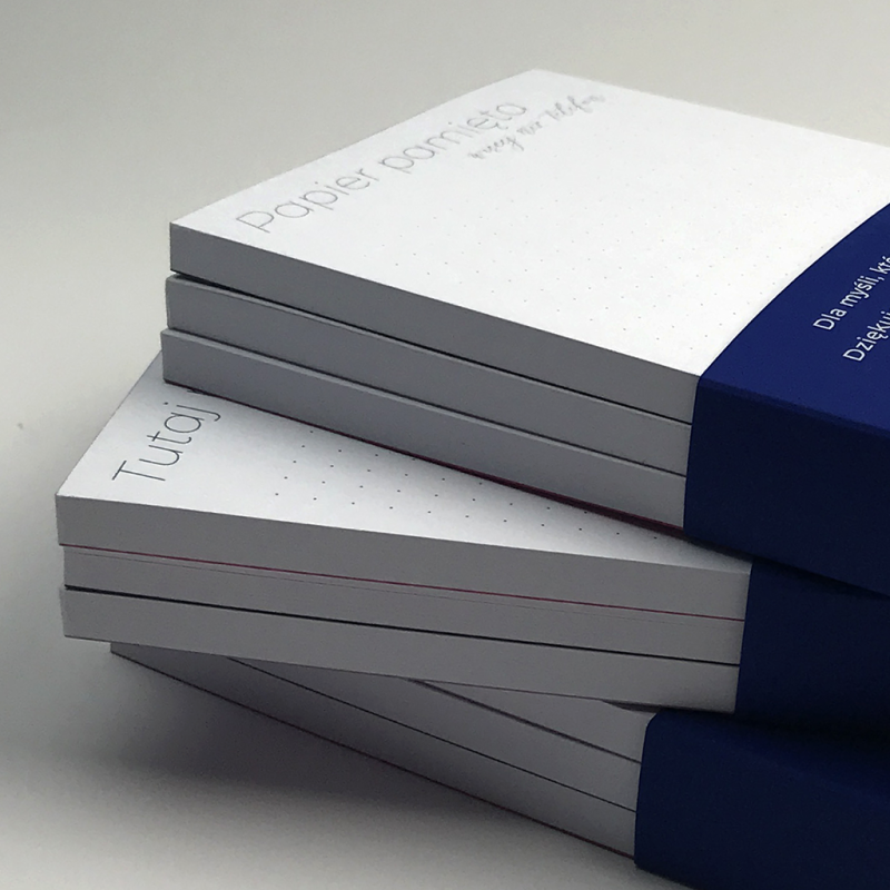 Notesy klejone (bloczki)