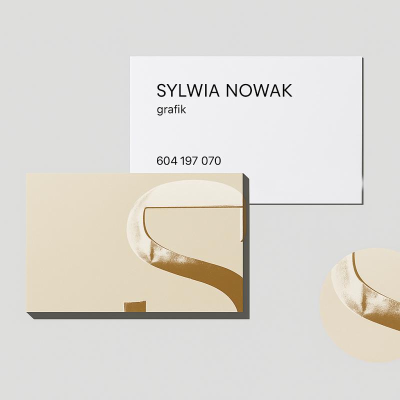 Wizyt&oacute;wki z lakierem UV błysk