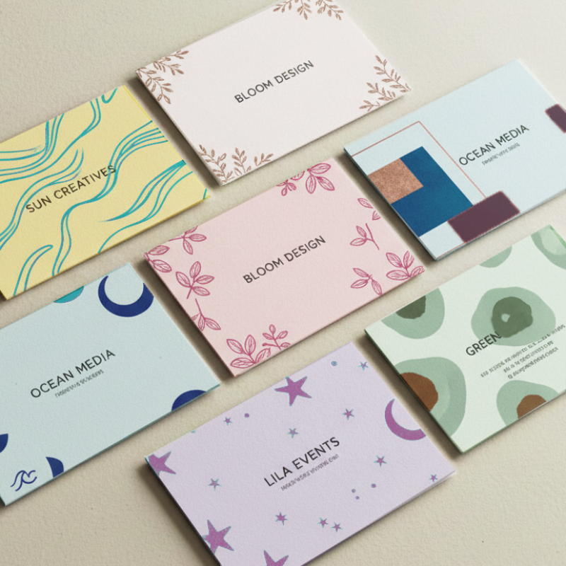 Wizyt&oacute;wki pastelowe